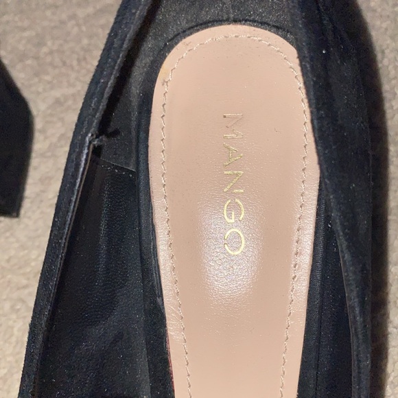Mango black suede shoes 8 - Picture 6 of 7